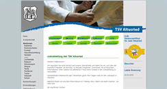 Desktop Screenshot of judo.tsv-altusried.de